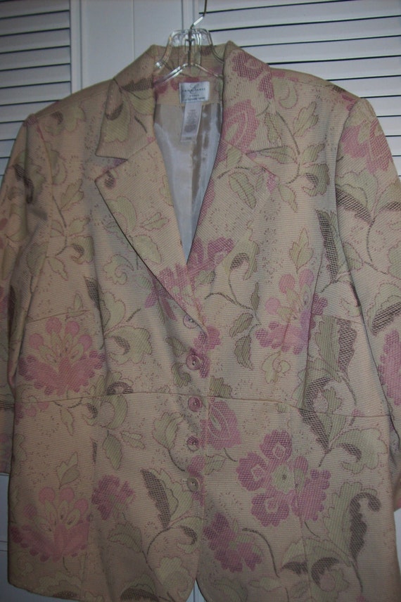 Pink blazer size best sale 18