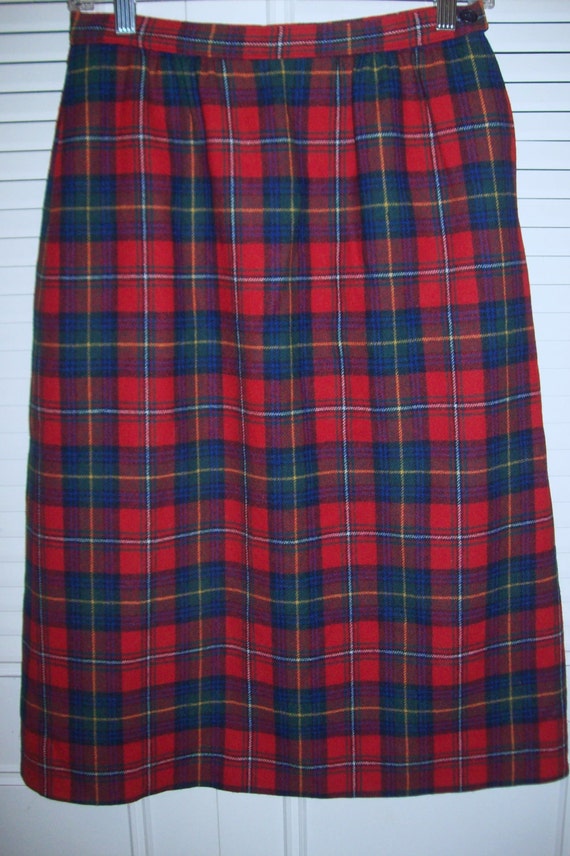 Pendleton, Skirt 6, Vintage Pendleton Authentic Boyd Tartan Wool Skirt Size 6 see details