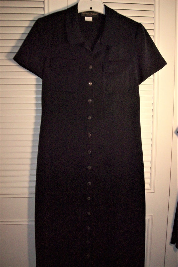 Dress 6, Donna Ricco Black Maxi Straight Understat