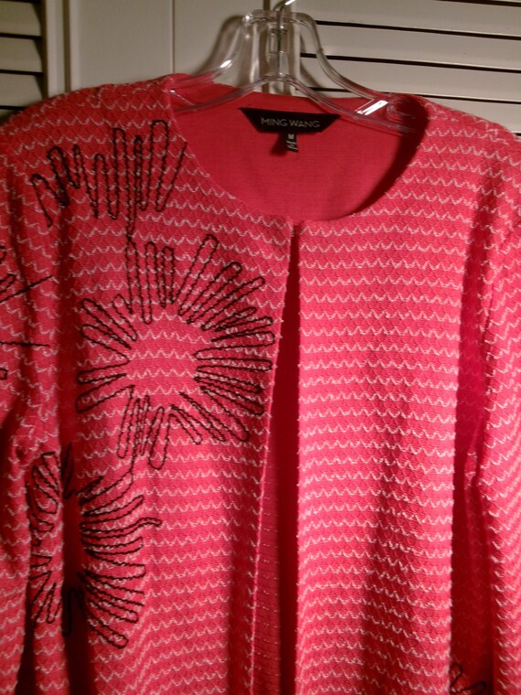 Jacket Large, Ming Wang Open Longer Jacket!  Brig… - image 2