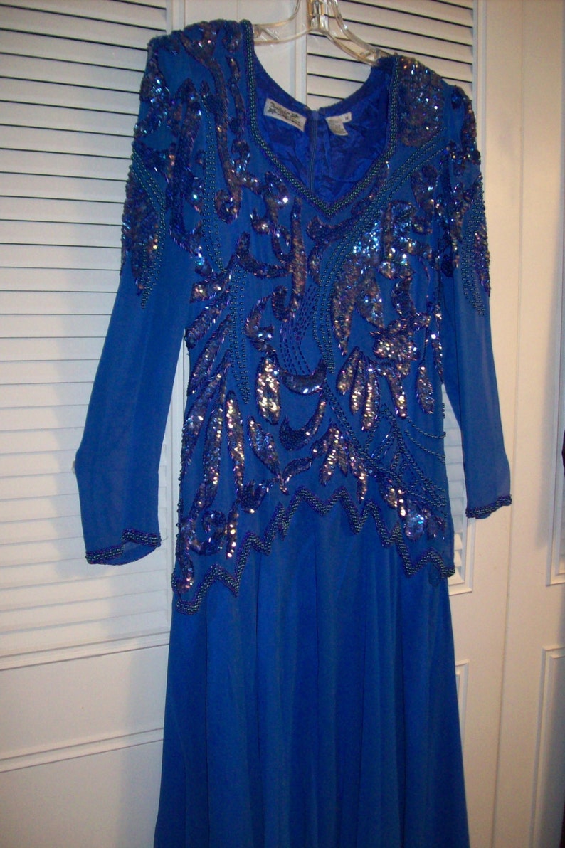 mardi gras maxi dress