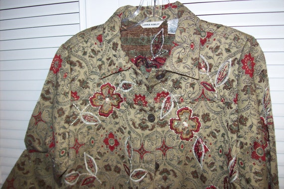 Jacket 10, Blazer 10,  Tapestry Brocade Embroider… - image 3