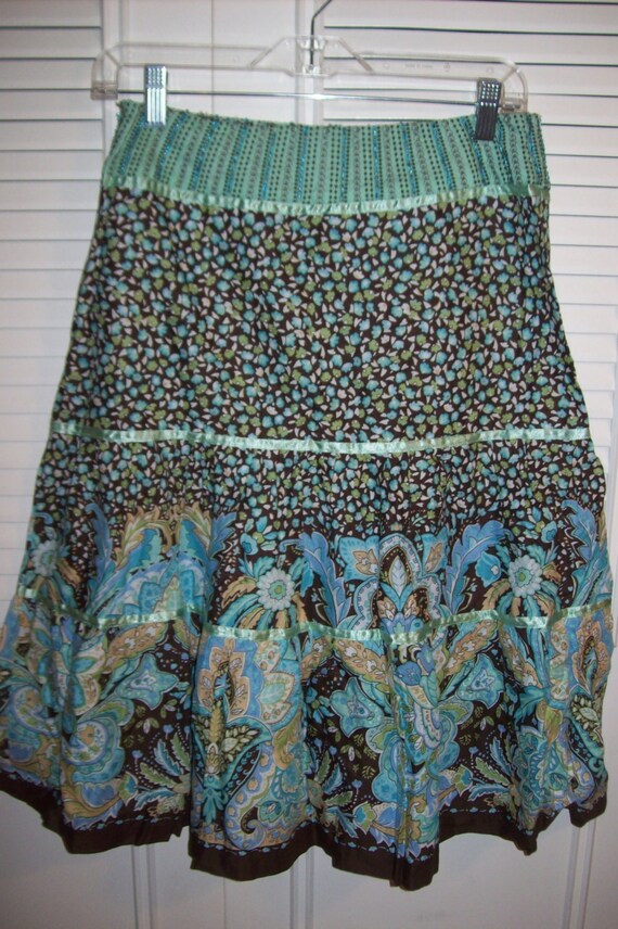 Skirt 6 - 8, Vintage Island Republic Peasant Color