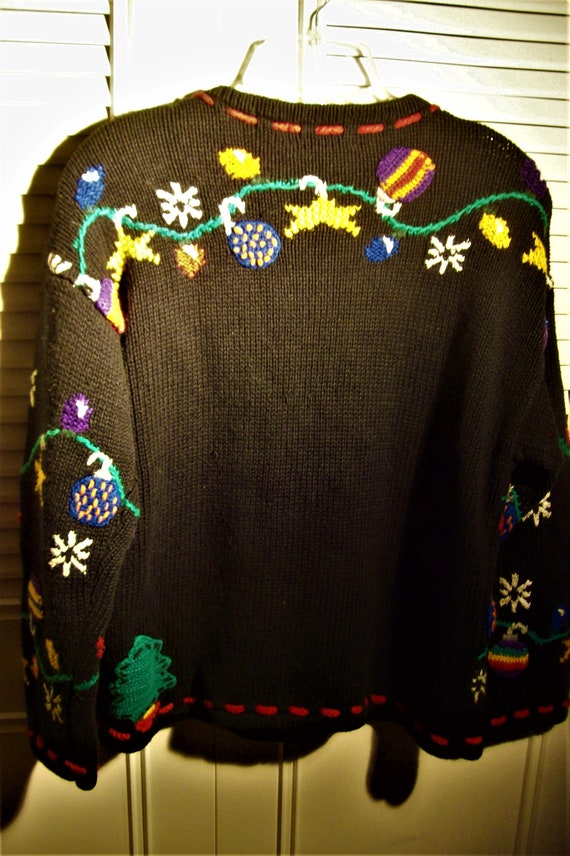 Sweater Small - Medium, Northern Isles Holiday Ha… - image 5