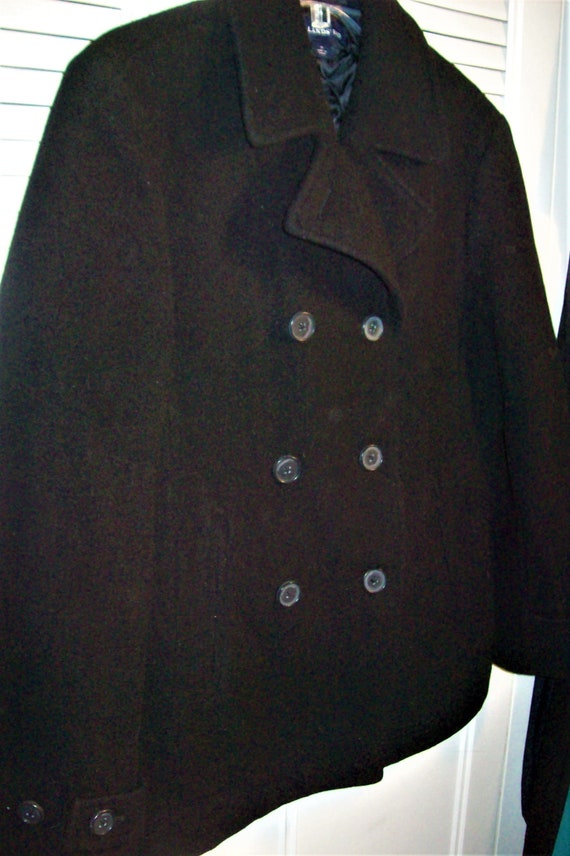 heavy wool peacoat