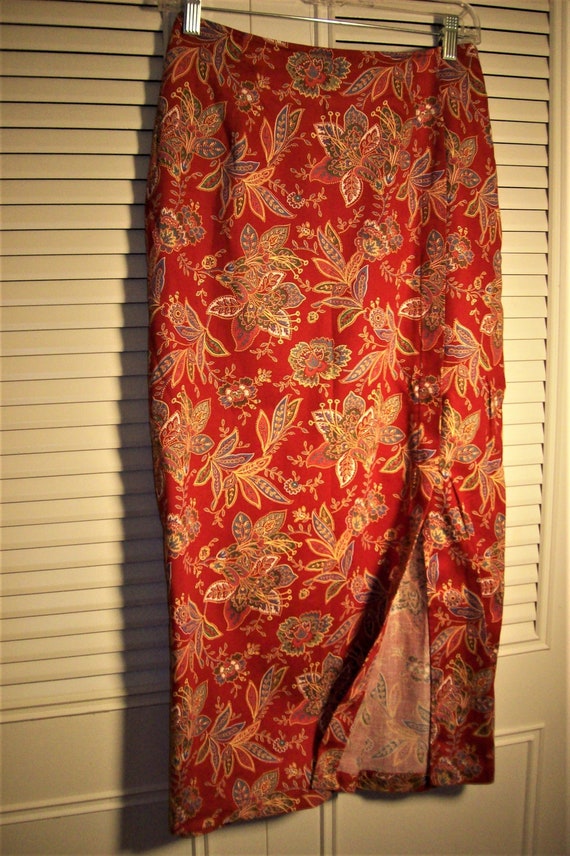 Skirt 10, Long Maxi Cotton Wrap Sarong Skirt by B… - image 1