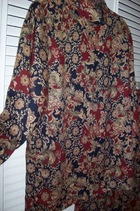 Dress 12, Vintage Brooks Bros. Two Piece Paisley … - image 1