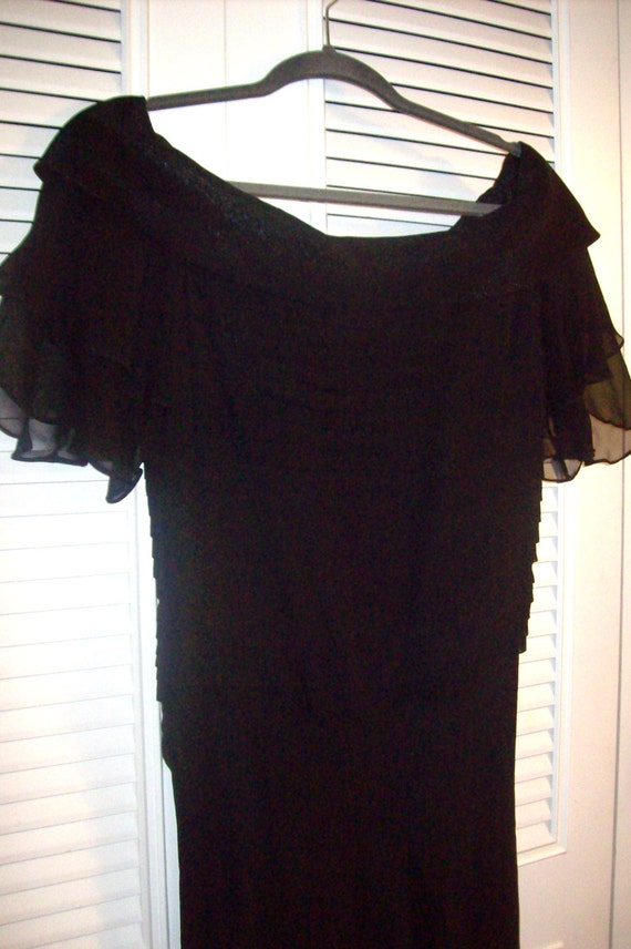 Dress 8 Tall, Vintage Jovani Evening Party 8 TALL… - image 2