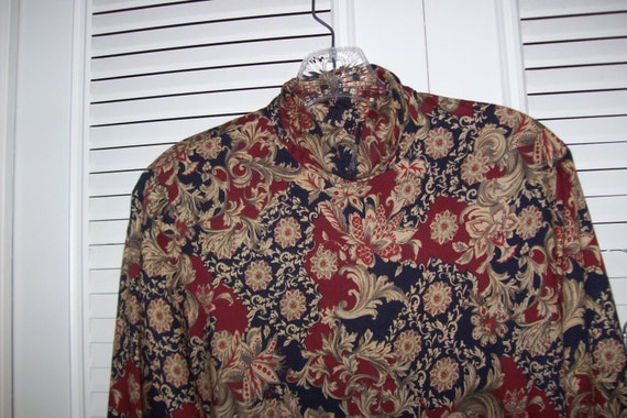 Dress 12, Vintage Brooks Bros. Two Piece Paisley … - image 2