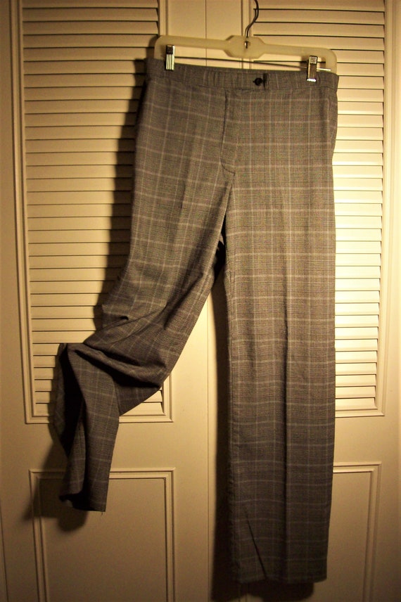 Pants 12 Glen Plaid SALE Light Weight Spring summer Career Pants