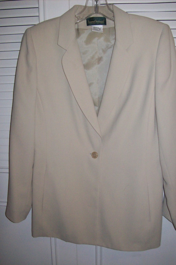 Blazer 8,  Harve Benard Champagne Blazer Jacket 8 