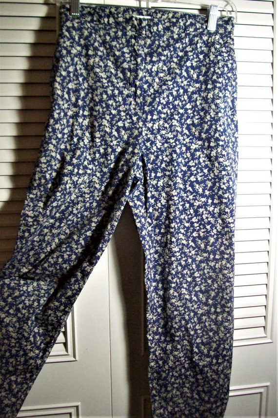 Pants 10, Jones New York Cotton Long Pants, Petite