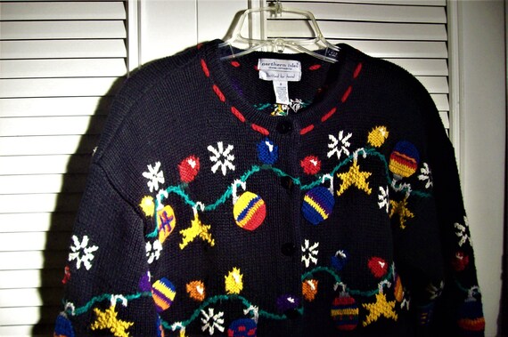 Sweater Small - Medium, Northern Isles Holiday Ha… - image 4