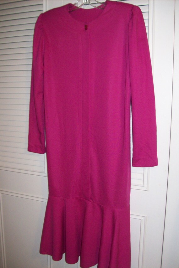 hot pink sheath dress