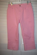Pants 6, Jeans, Ralph Lauren Denim Pink Capris, Vintage Special Find. - see details