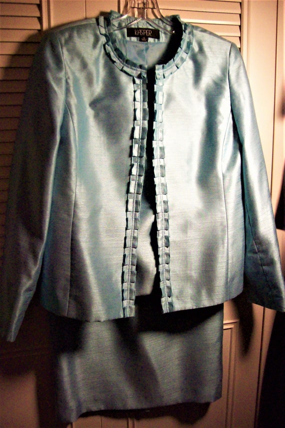 Suit 10, Skirt Suit 10, SALE !Kasper Dressy Eveni… - image 4