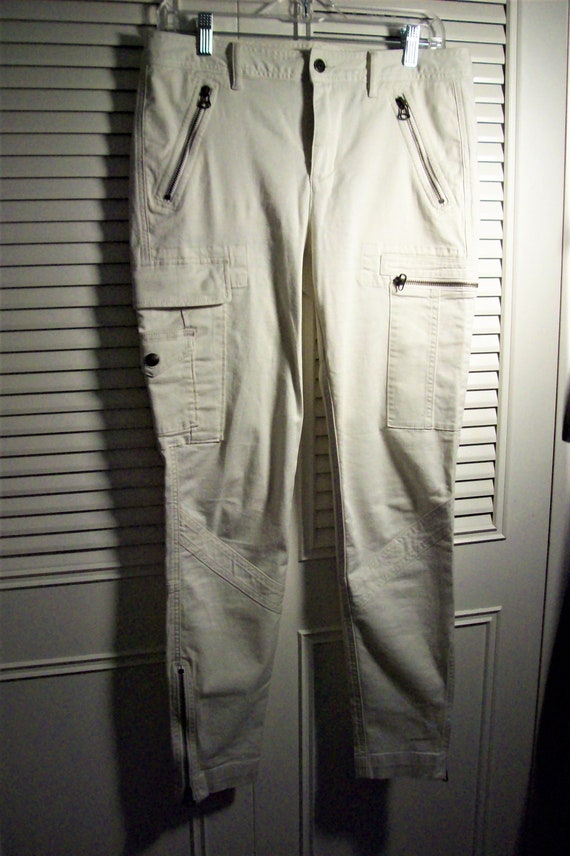 Cargo Pants 10 Polo Ralph Lauren White 