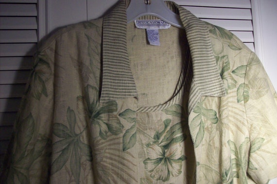 Dress /Jacket, 12, Linen Jacket And Maxi Straight… - image 5