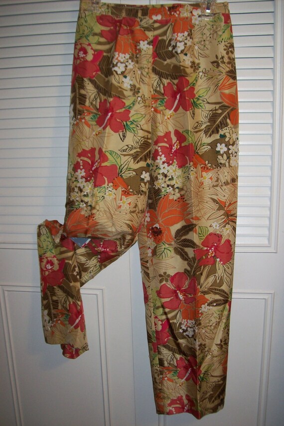 Vintage Silk Gorgeous Pants Trimmed W Tiny Bugle Beads and - Etsy
