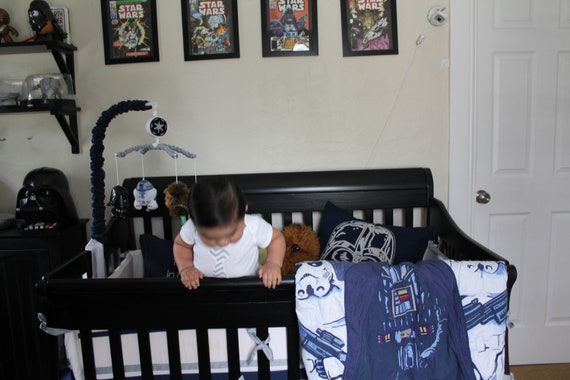 star wars crib bedding set