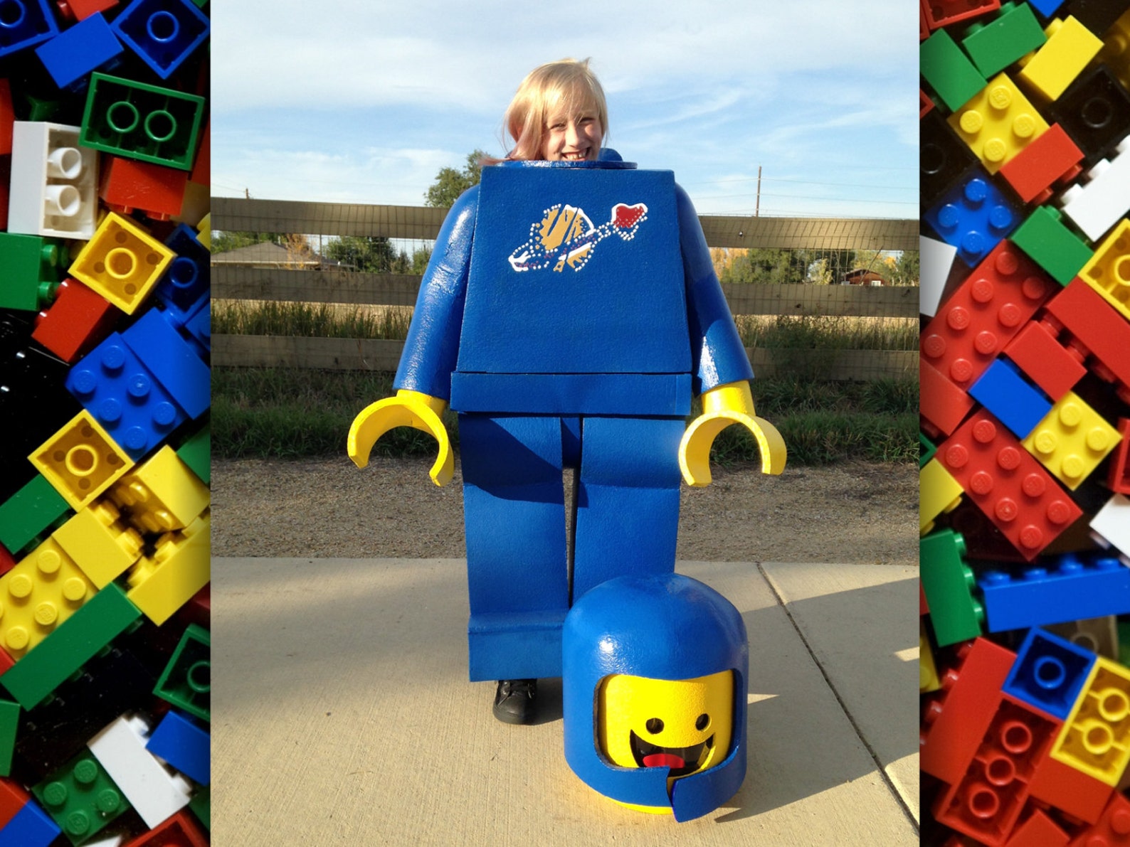 LEGO Movie 2 Blue Hair Girl Costume - wide 3