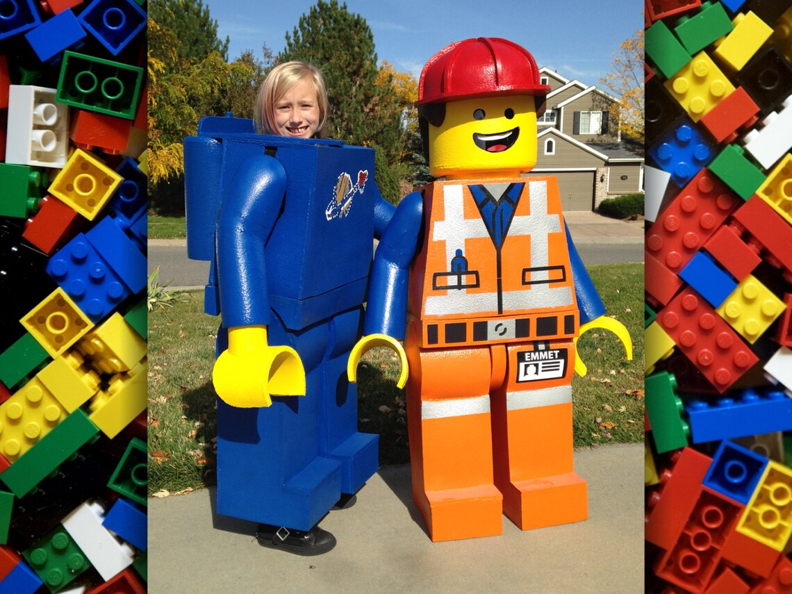 Costume LEGO Movie inspired Benny minifigure costume. | Etsy