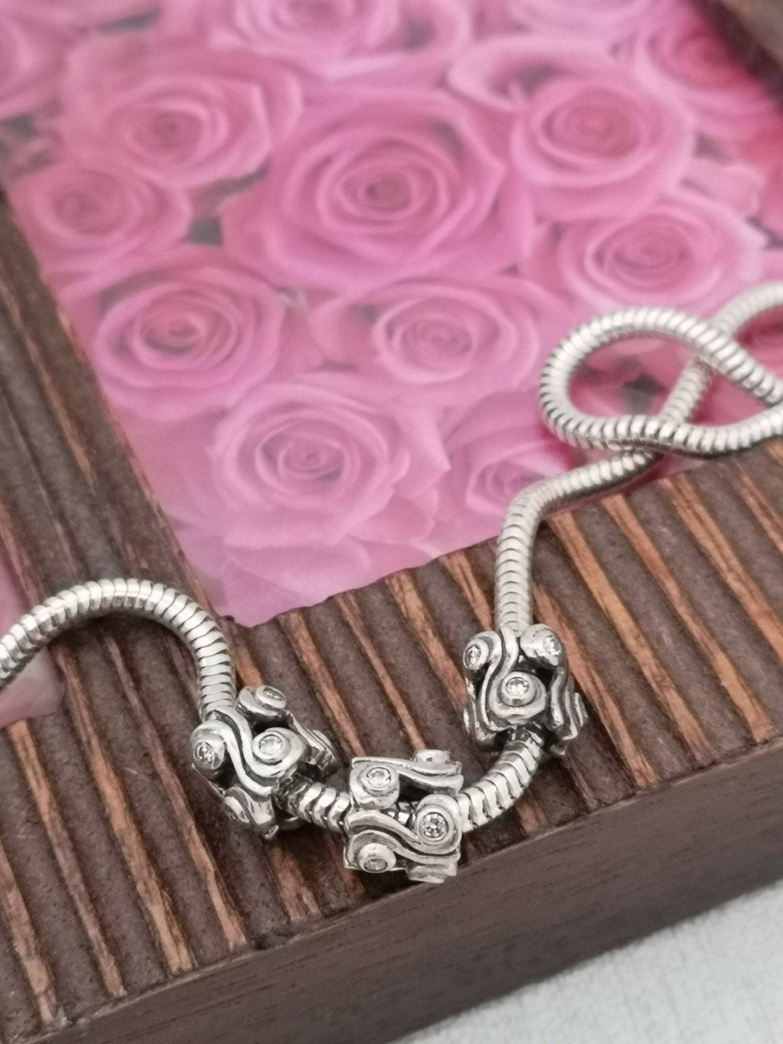 European Charm Bead Sterling Silver 2 DESIGNS Sparkly Etsy