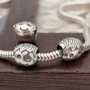 BABY BOY Charm Bead 925 Little Boy mother's day charm bead bracelet 2 STYLES gifts for her baby boy new baby image 7