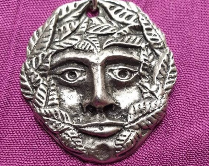 Green Man Pendant