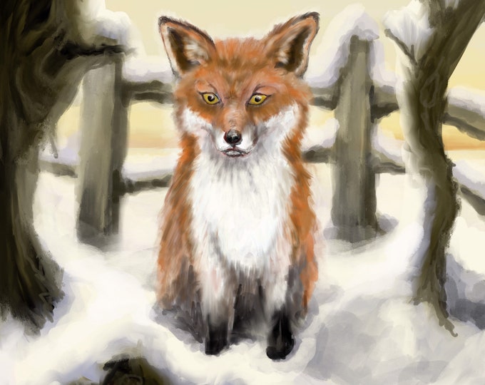 Fox in Snow