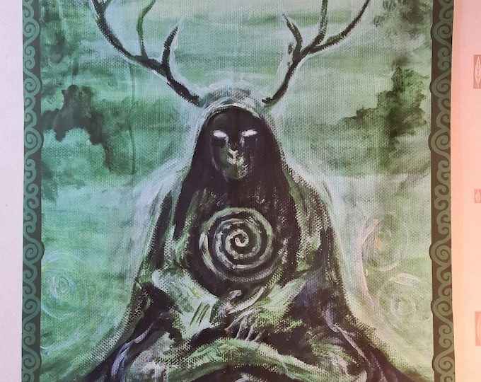 Horned One Fleece Blanket