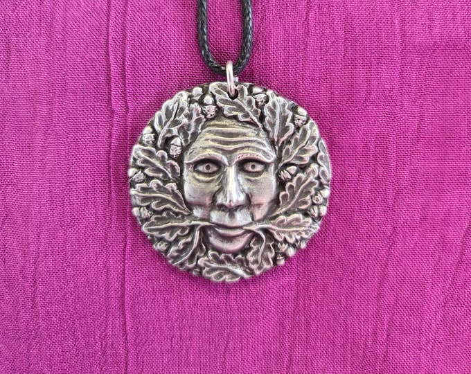 Oak Man Greenman Pendant