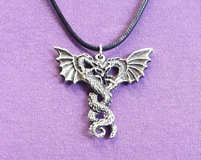 Dragon pendant double sided