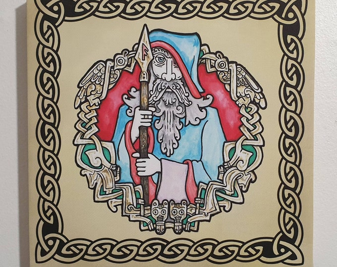 Odin Canvas print