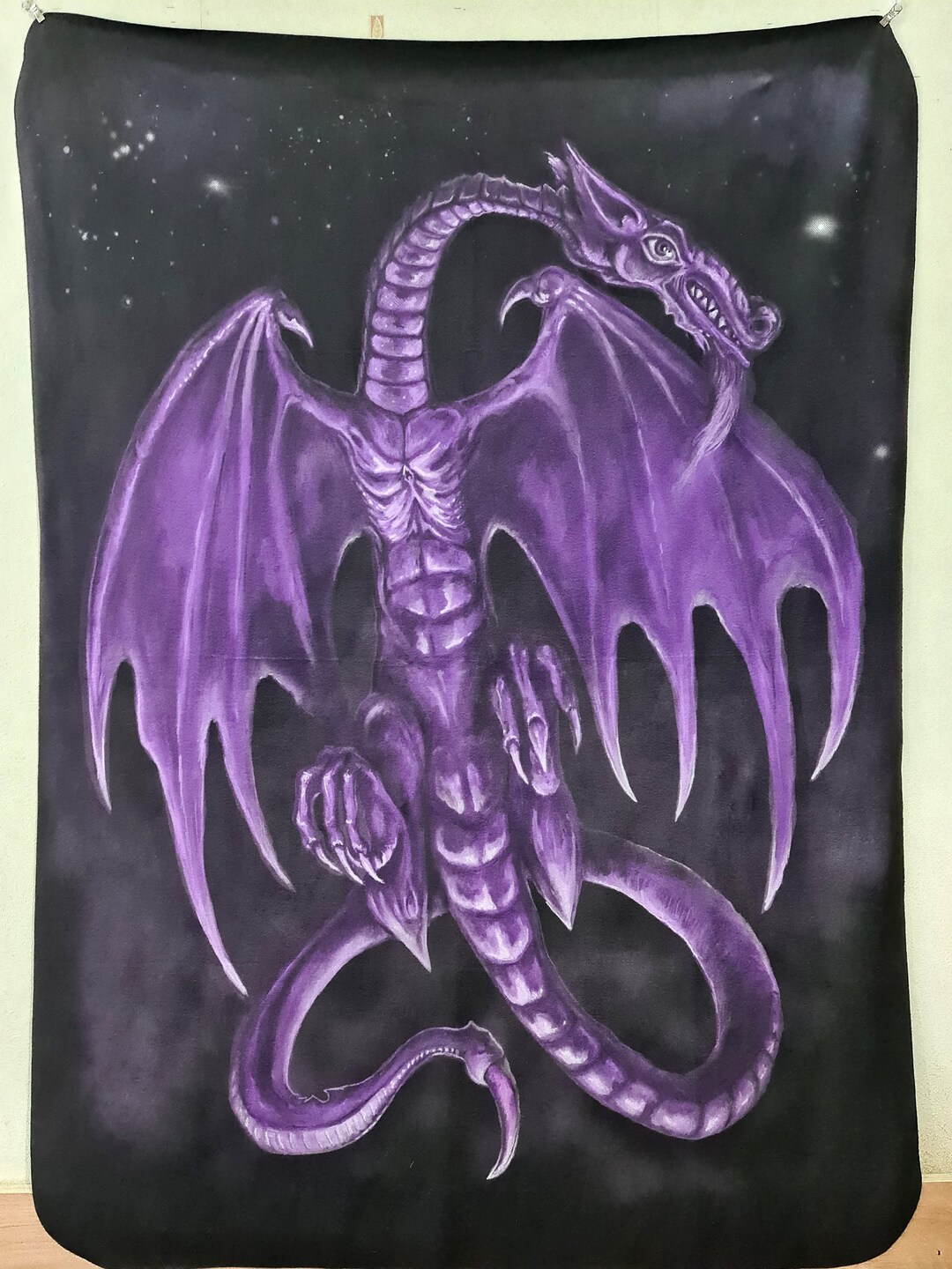 Dragon Flame Quilted Blanket NCU0DDK2241