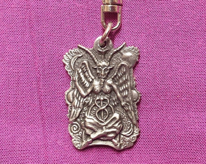 Baphomet Keyring