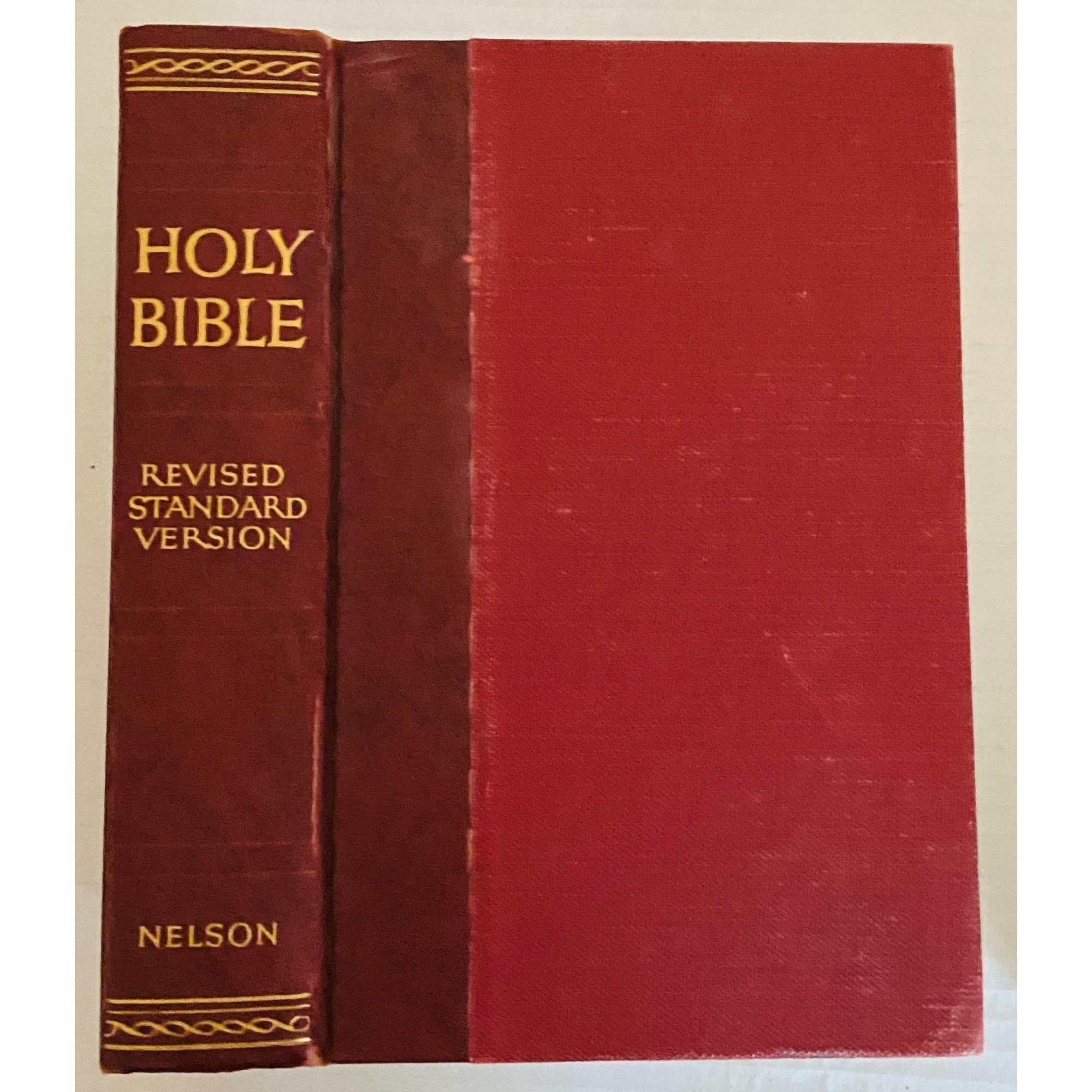 Vintage Nelson Bible Revised Standard Version 1952 Hardcover Etsy