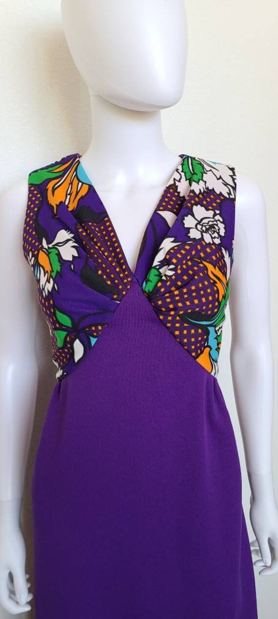 Vintage Maxi Dress Bust 42