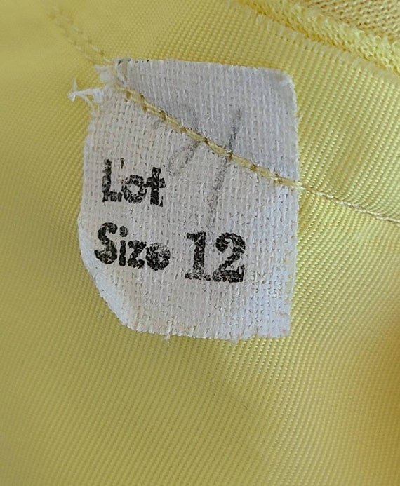 Vintage Yellow Maxi Dress and Bolero Set Medium 6… - image 7