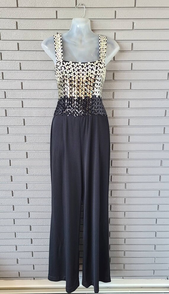 1970's Sequin Top Jumpsuit