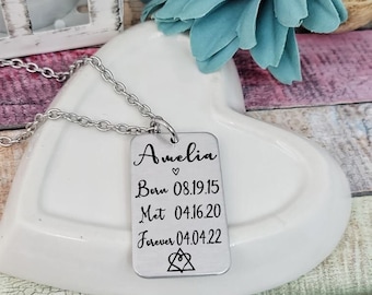 Adoption Jewelry, Adoption Day Gift, Adoptive Daughter, Adoptive Son, Gotcha Day, Forever Day