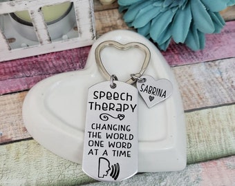 Speech Therapy, Thank You Gift, Speech Therapist Gift Idea, SLP Thank You, Rehab Office Professional Jewelry Necklace, Language Therapy Gift