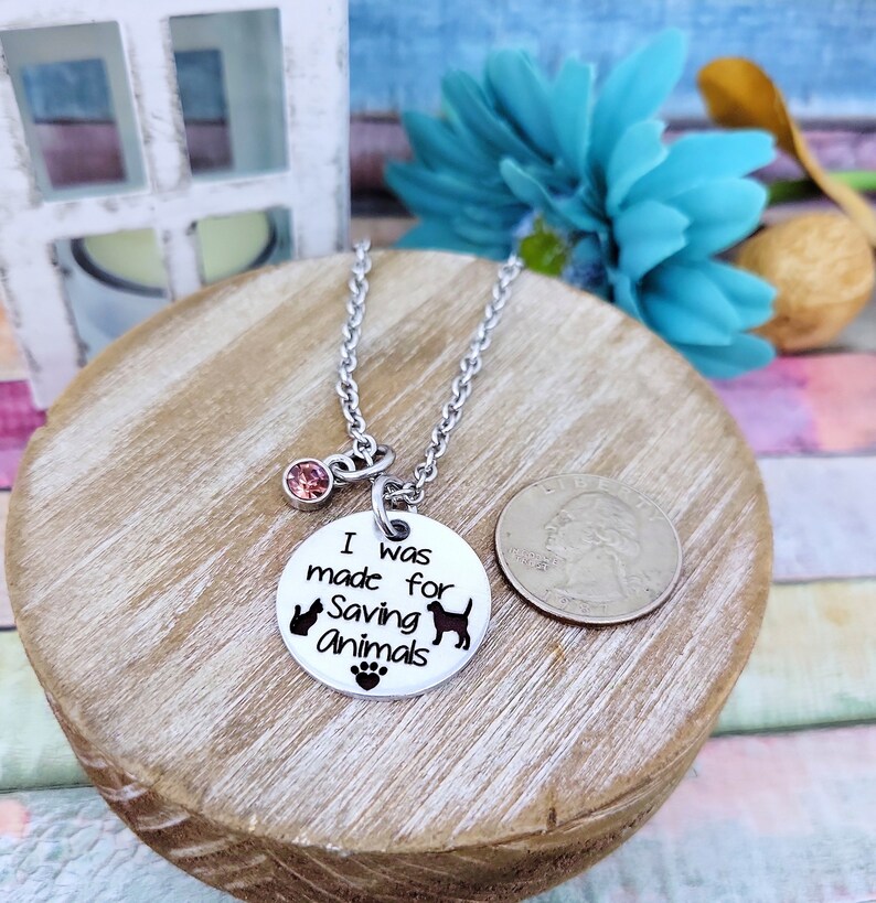 Vet Tech Jewelry Veterinarian Jewelry Personalized Necklace Etsy