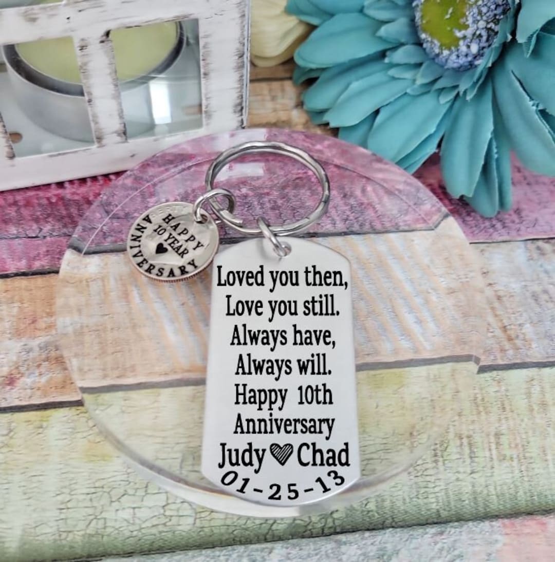 10 Year Anniversary, Gift for Husband, Gift for Men, 10th Wedding Anniversary, 10 Year Wedding