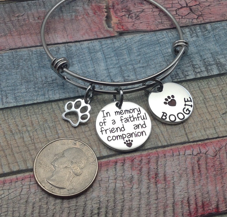 Pet Loss Gift Dog Memorial Gift Loss of Dog Memorial Etsy