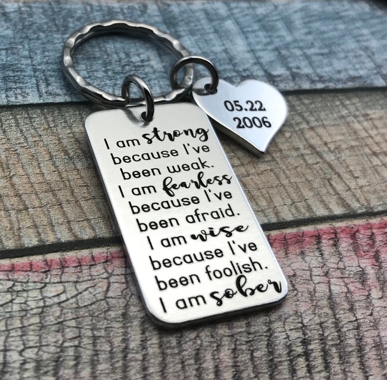 Sobriety Gift for Her Sobriety Gift for Him Addiction Etsy