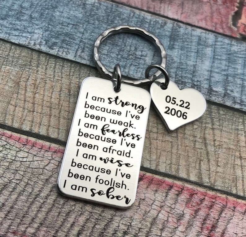 Sobriety Gift for Her Sobriety Gift for Him Addiction Etsy