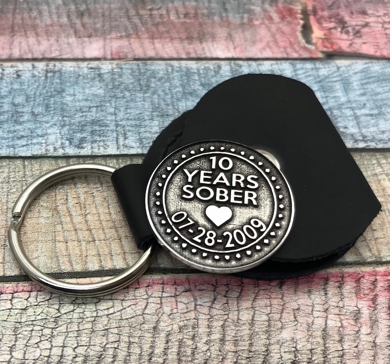 Sobriety Gift for Men Sobriety Gift for Women Sober Coin Etsy