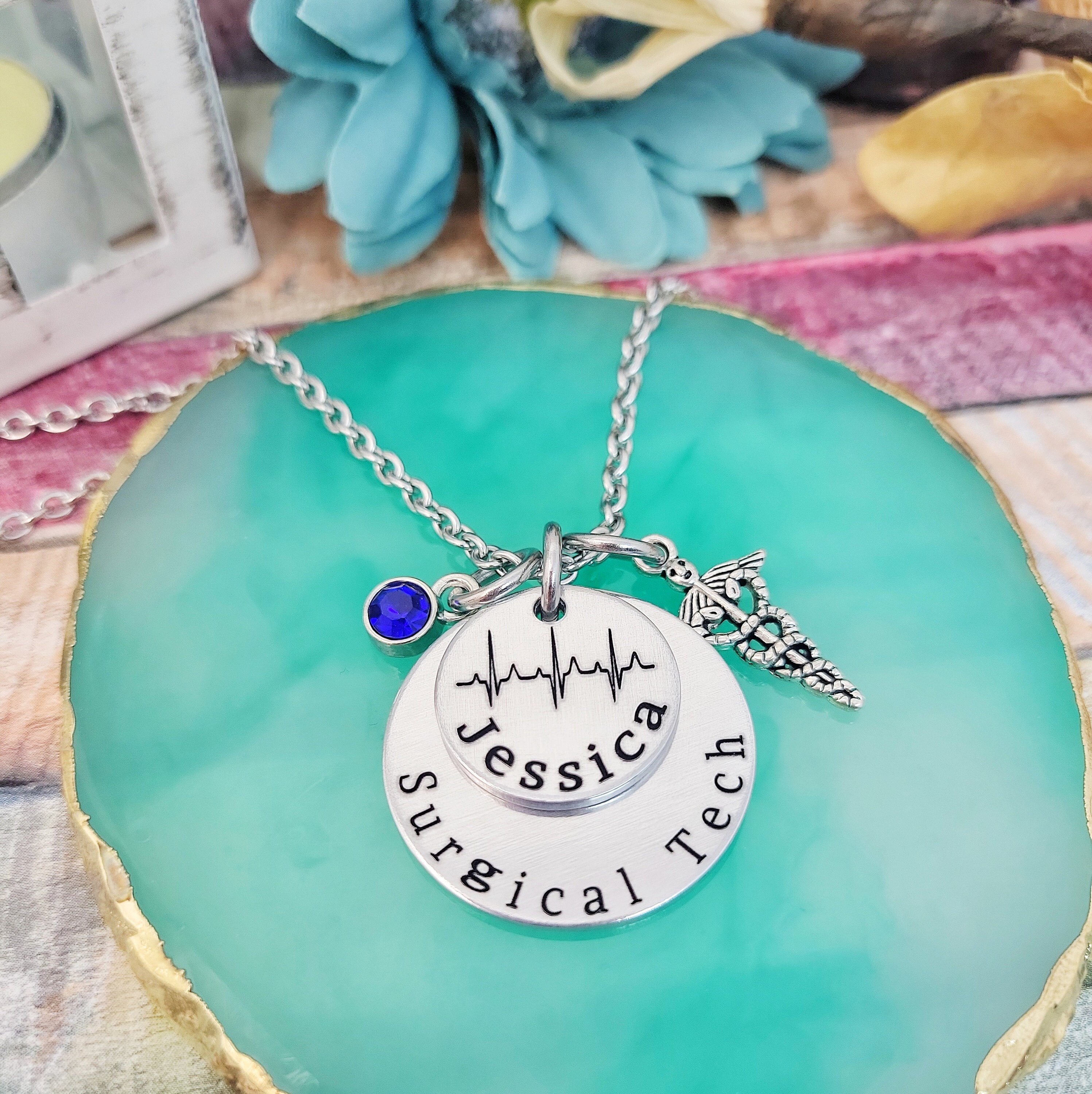 【SURGERY】 operatingroom logo zipper slider necklace ○SURGERY○surgery operatingroom logo zipper slider necklace