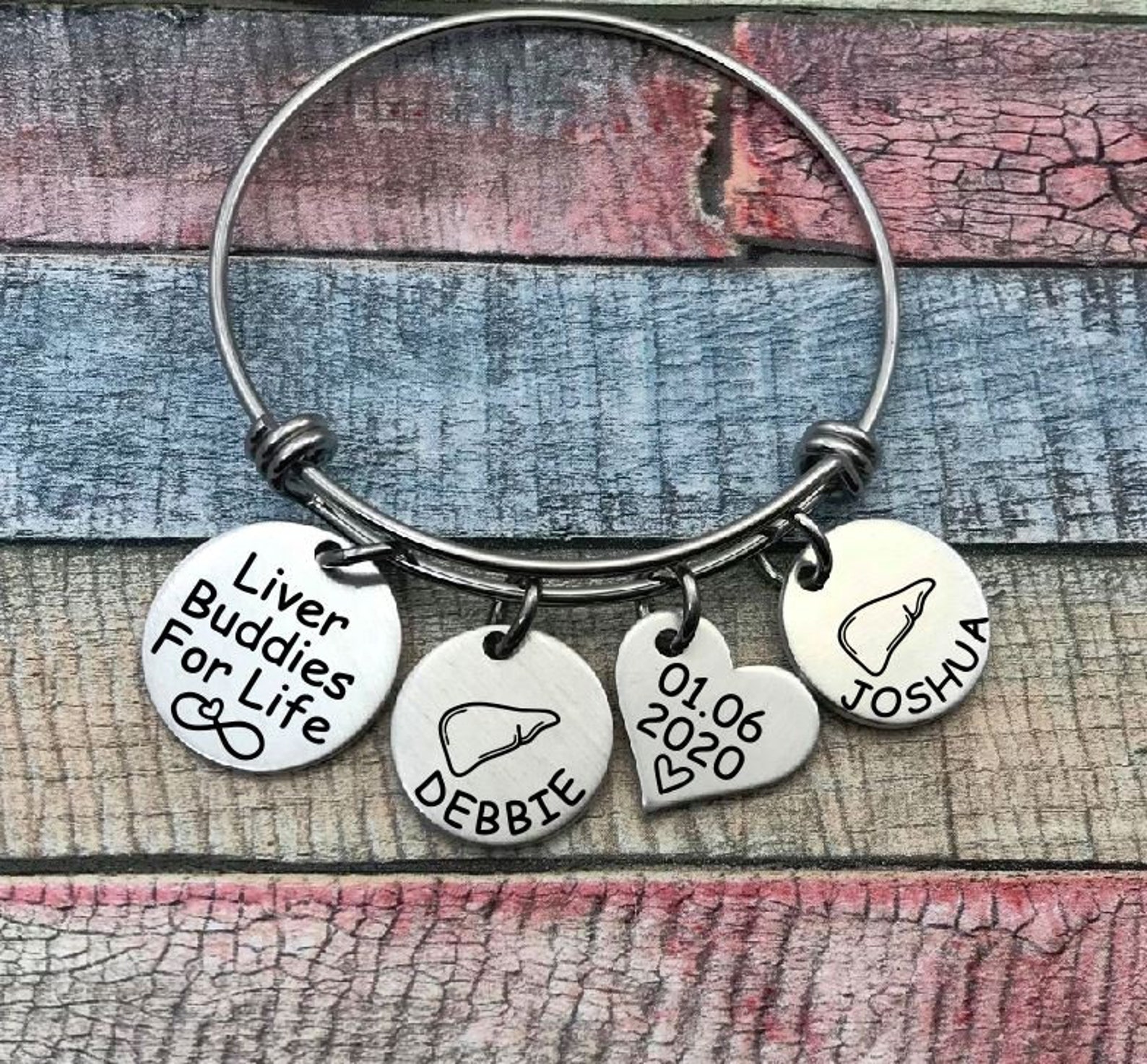 Kidney Buddies for Life Donor Jewelry Kidney Donor Gift Etsy